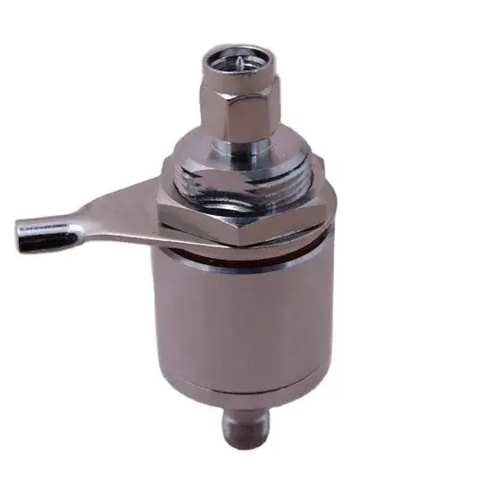 Bộ bảo vệ chống sét bằng ống phóng điện gas với kết nối bulkhead SMA đực sang SMA cái DC-6GHz 90V - Giải pháp an toàn cho thiết bị điện tử