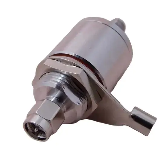 Bộ bảo vệ chống sét bằng ống phóng điện gas với kết nối bulkhead SMA đực sang SMA cái DC-6GHz 90V - Giải pháp an toàn cho thiết bị điện tử