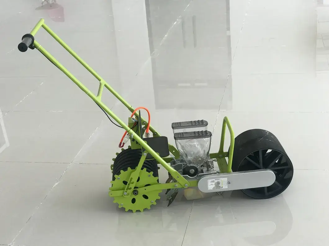 Máy gieo hạt chính xác cao sử dụng động cơ xăng cho việc trồng rau củ hình ảnh 16-description