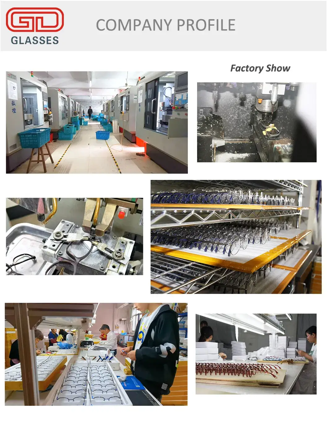 Khung kính quang học bằng kim loại chất lượng tốt, thiết kế mới lạ dành cho phụ nữ, sản xuất sỉ chân acetate hình ảnh 17-description
