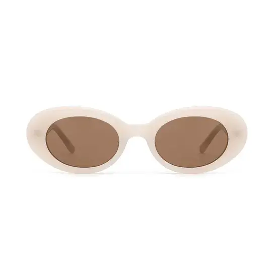 Kính râm thời trang nữ cao cấp kiểu tròn làm từ chất liệu acetate
