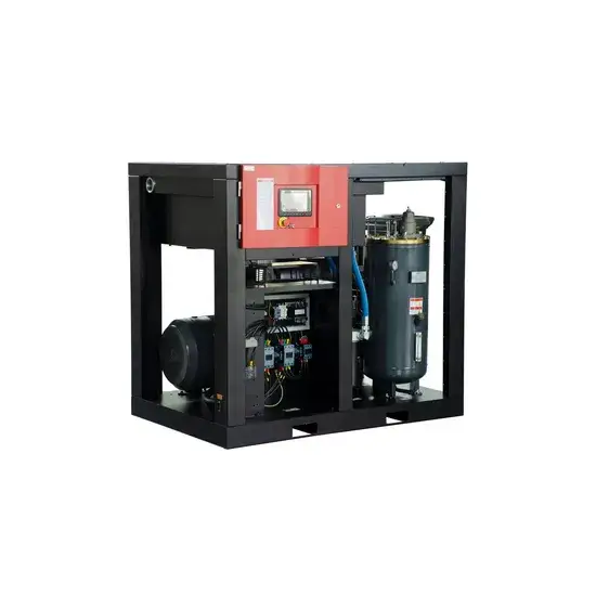 Máy nén vít khí Geso UK Bae-55A-2 7-16bar 7.5kw 11kw 15kw, 220V 380V 400V, 500L Bình chứa - Thương hiệu uy tín