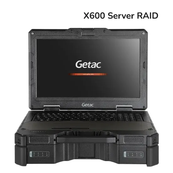 Máy tính xách tay Getac X600 - Đối tác đáng tin cậy cho việc lưu trữ, quản lý và trao đổi dữ liệu