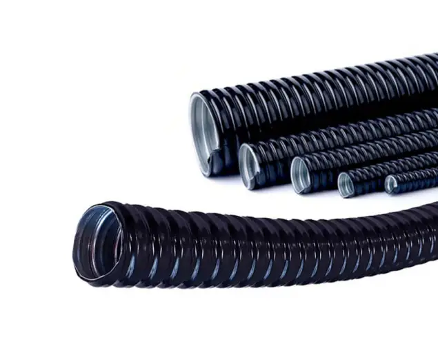 Ống thép không gỉ linh hoạt chống thấm nước, bọc kẽm, ống PVC chất lượng