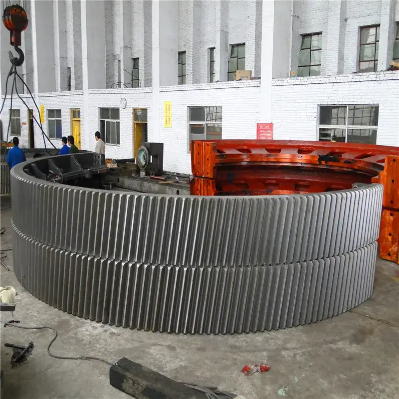 Bánh răng vòng phụ tùng cho máy nghiền bi hình ảnh 14-description
