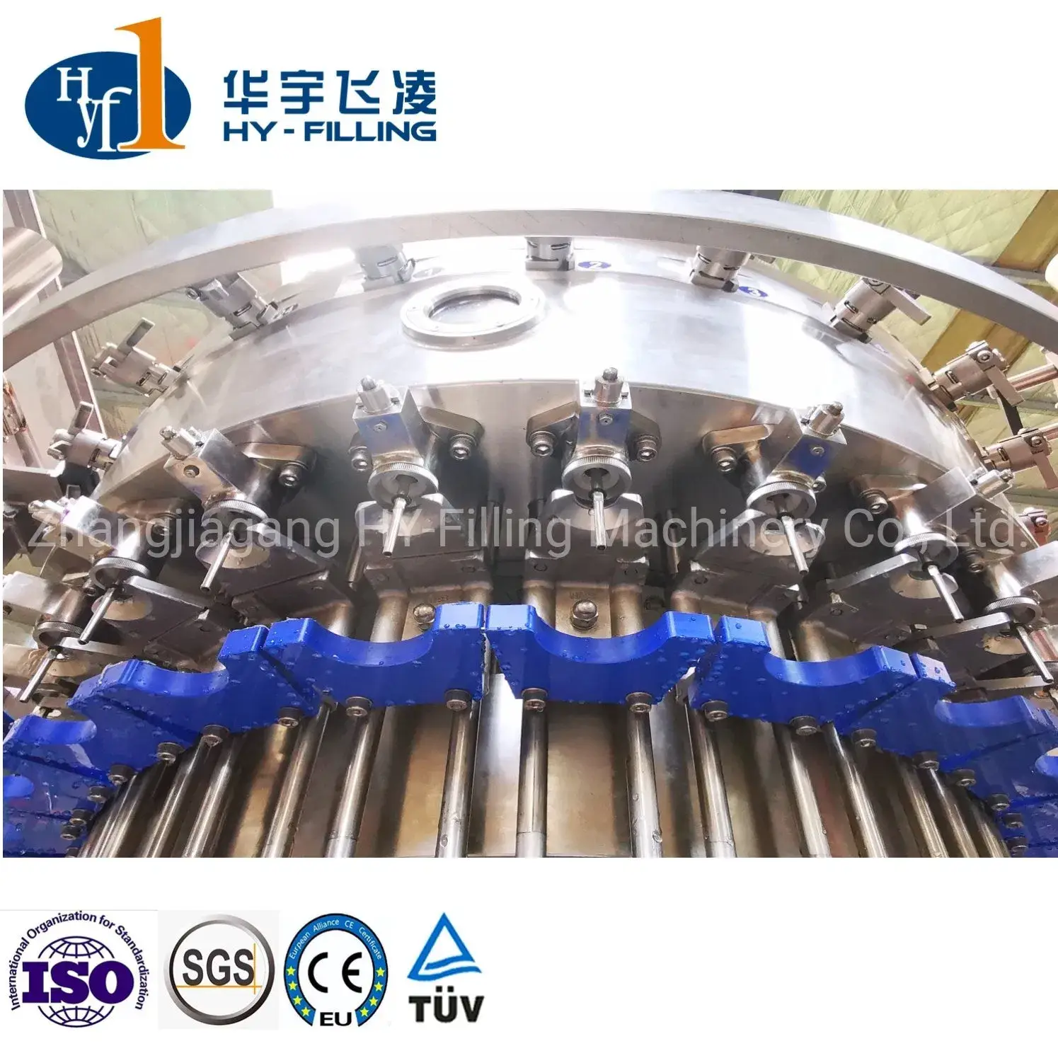 Thiết bị đóng chai nhựa thủy tinh chuyên dụng cho sữa, cà phê, trà và nước trái cây