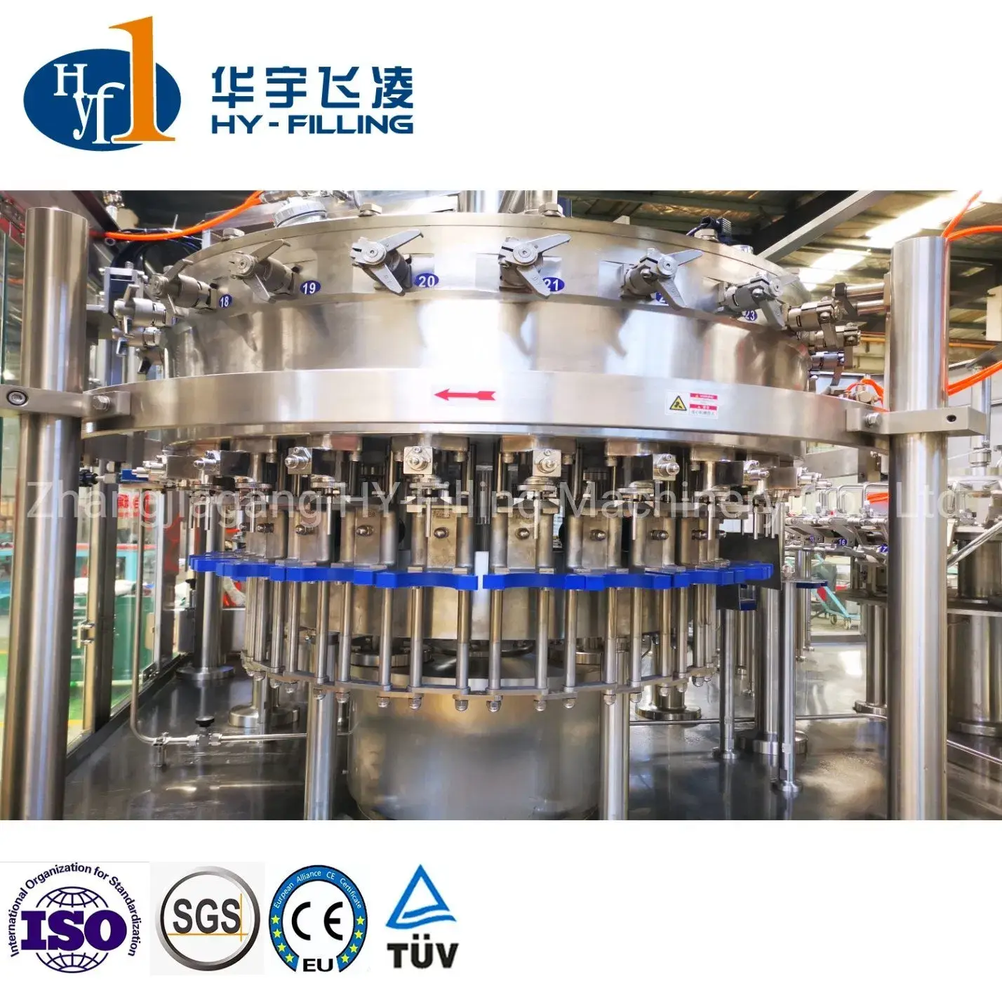 Thiết bị đóng chai nhựa thủy tinh chuyên dụng cho sữa, cà phê, trà và nước trái cây