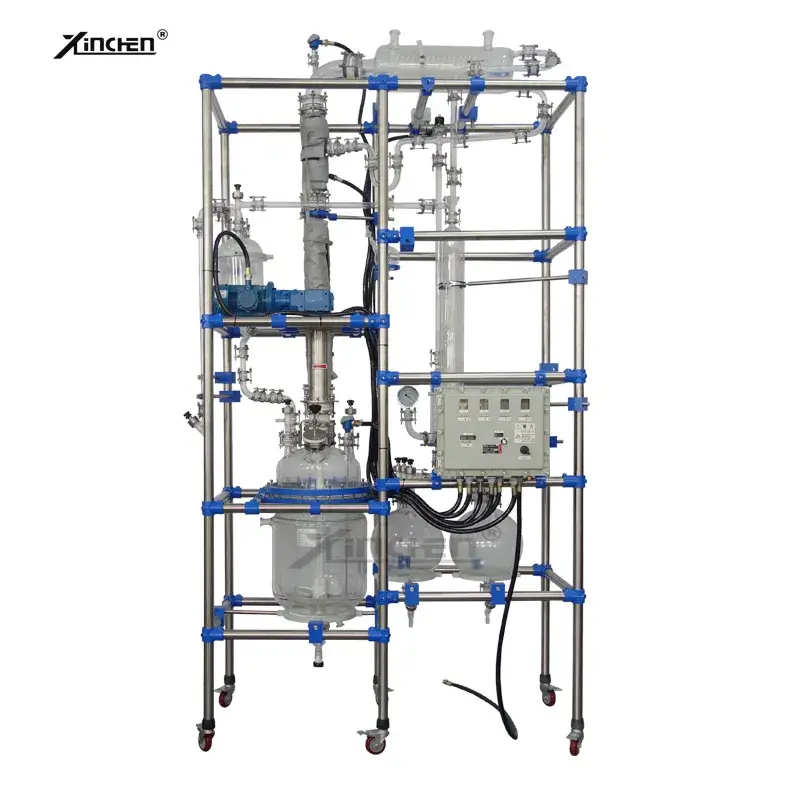 Bình phản ứng thủy tinh 2 lớp với áo jacketed hình ảnh 19-description