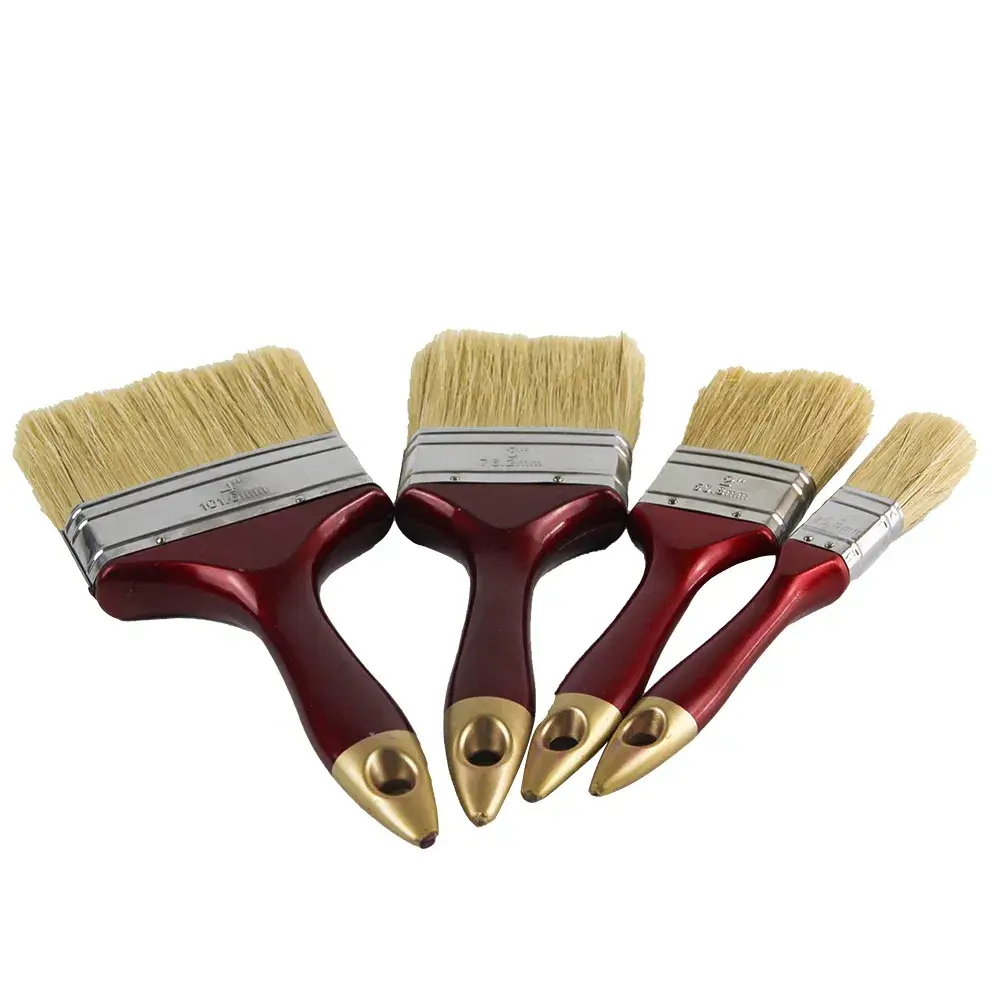 Bộ cọ vẽ tay cầm gỗ ống nhôm Gmtools - 10 mảnh, phù hợp cho nghệ sĩ vẽ hình ảnh 19-description