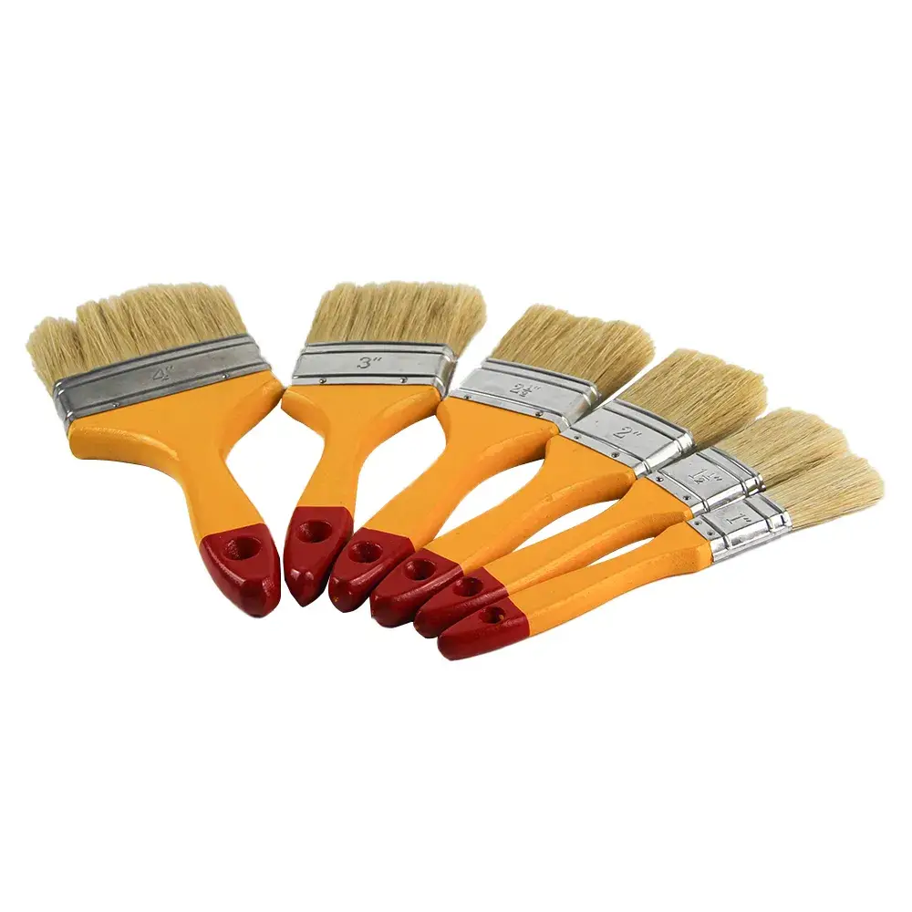 Bộ cọ vẽ tay cầm gỗ ống nhôm Gmtools - 10 mảnh, phù hợp cho nghệ sĩ vẽ hình ảnh 20-description