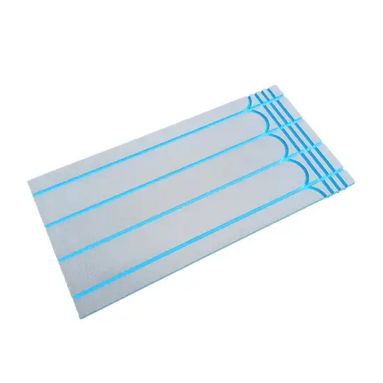 Thêm tiện ích cho ngôi nhà với bảng hỗ trợ gạch XPS có hiệu ứng cách nhiệt và rãnh màu xanh