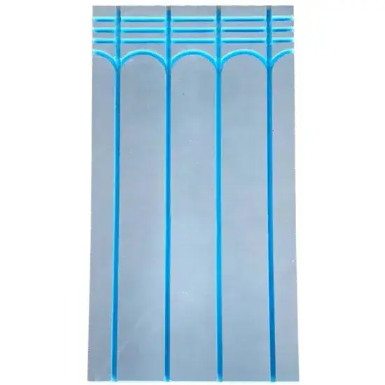 Thêm tiện ích cho ngôi nhà với bảng hỗ trợ gạch XPS có hiệu ứng cách nhiệt và rãnh màu xanh