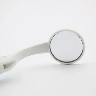 Gương miệng y tế nha khoa với tay cầm nhựa và đèn LED - Sản phẩm chất lượng