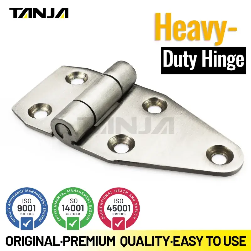 Bản lề thép không gỉ chắc chắn cho cửa tủ đông và phòng lạnh với chất lượng tốt
