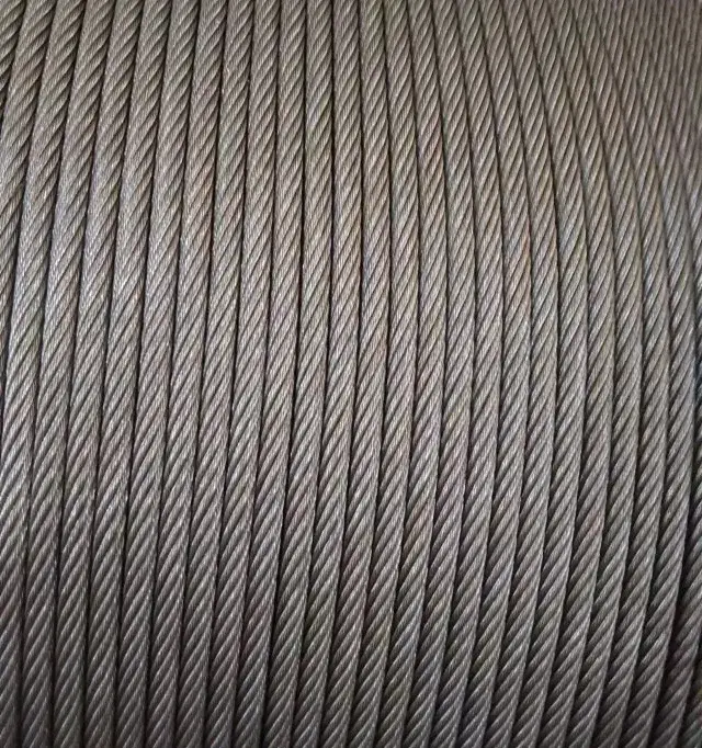 Dây tời bằng thép chất lượng cao 6X19s 8X19s 9X19s và dây điện 1370/1770MPa cho cơ cấu nâng thang máy và lực kéo của thang máy