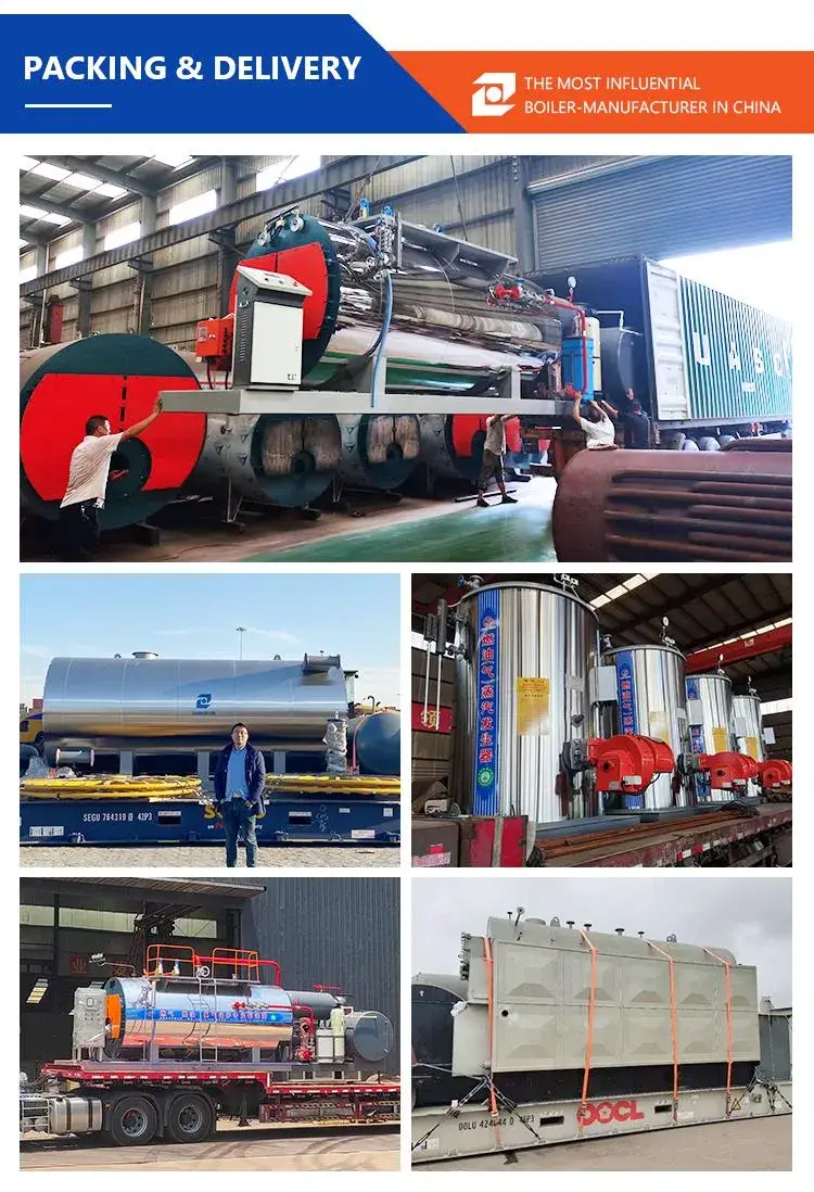 Nồi hơi tự động chạy bằng gas và dầu diesel, dung tích 4 tấn phục vụ công nghiệp chất lượng tốt hình ảnh 26-description