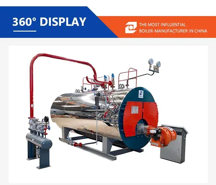 Nồi hơi tự động chạy bằng gas và dầu diesel, dung tích 4 tấn phục vụ công nghiệp chất lượng tốt hình ảnh 14-description