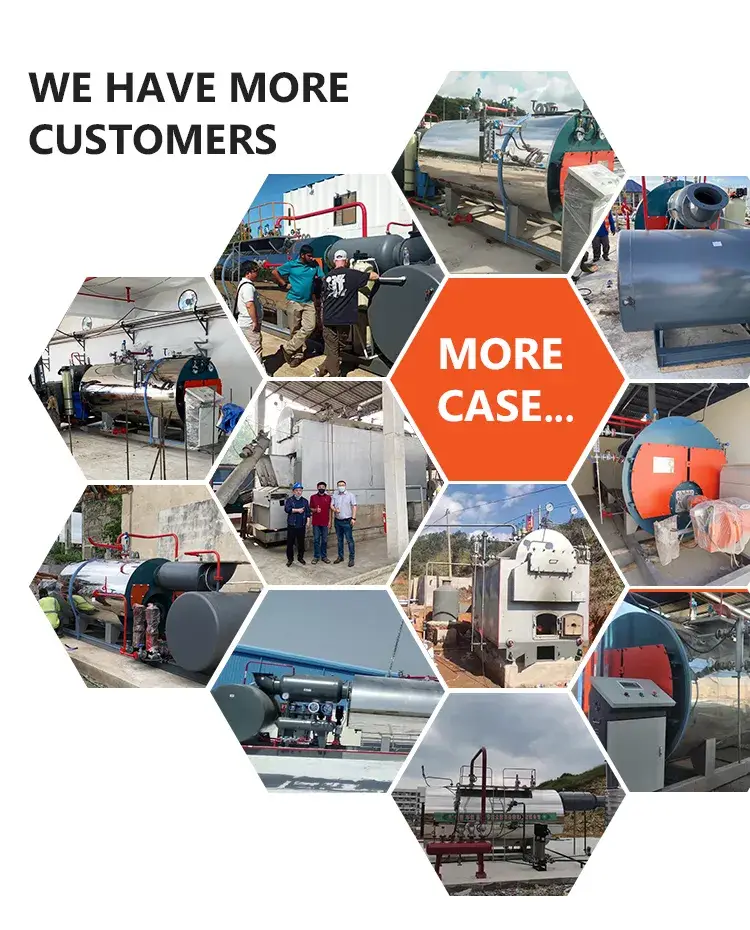 Nồi hơi tự động chạy bằng gas và dầu diesel, dung tích 4 tấn phục vụ công nghiệp chất lượng tốt hình ảnh 25-description