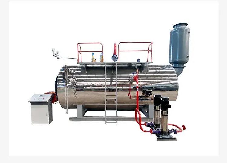Nồi hơi tự động chạy bằng gas và dầu diesel, dung tích 4 tấn phục vụ công nghiệp chất lượng tốt hình ảnh 16-description