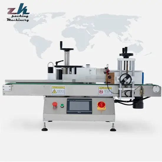 Máy dán nhãn chai tròn tự động cho sản phẩm chất lượng cao/ Dán nhãn tiện lợi