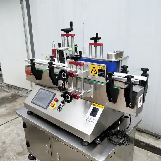 Máy dán nhãn chai tròn tự động cho sản phẩm chất lượng cao/ Dán nhãn tiện lợi