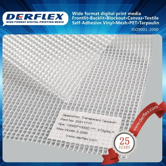 Chất liệu vải bạt PVC vinyl chống rách, cuộn tiện lợi cho bạt che xe tải chống thấm nước
