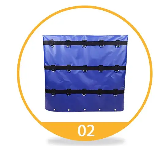 Chất liệu vải bạt PVC vinyl chống rách, cuộn tiện lợi cho bạt che xe tải chống thấm nước hình ảnh 19-description