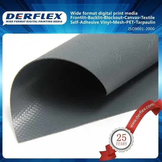 Chất liệu vải bạt PVC vinyl chống rách, cuộn tiện lợi cho bạt che xe tải chống thấm nước
