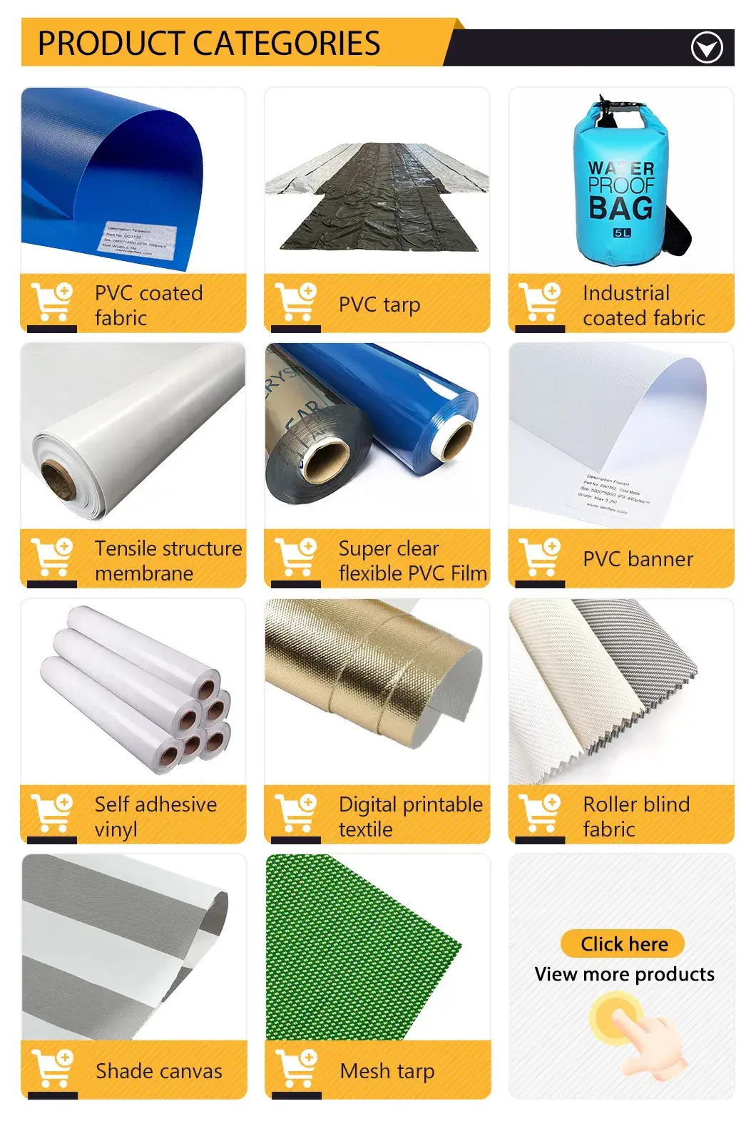 Chất liệu vải bạt PVC vinyl chống rách, cuộn tiện lợi cho bạt che xe tải chống thấm nước hình ảnh 26-description