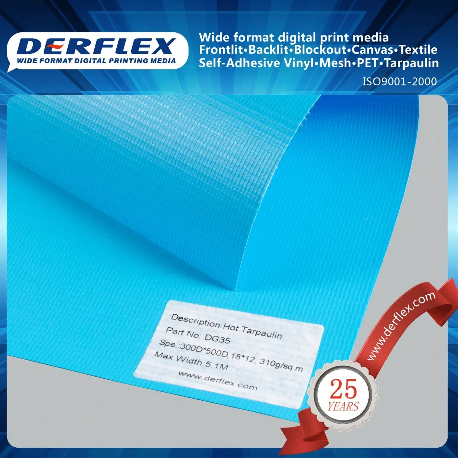 Chất liệu vải bạt PVC vinyl chống rách, cuộn tiện lợi cho bạt che xe tải chống thấm nước