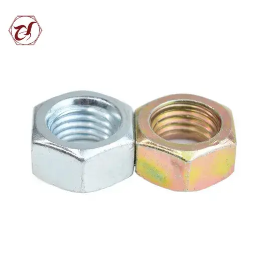 Đai ốc Hex mạ kẽm đen và vàng - Model Gr4 theo tiêu chuẩn DIN934 hình ảnh 1-description