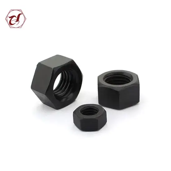 Đai ốc Hex mạ kẽm đen và vàng - Model Gr4 theo tiêu chuẩn DIN934