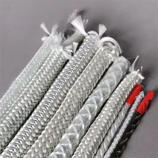 Ứng dụng gioăng thay thế bằng dây đai sợi thủy tinh tẩm than chì cho lò bếp củi