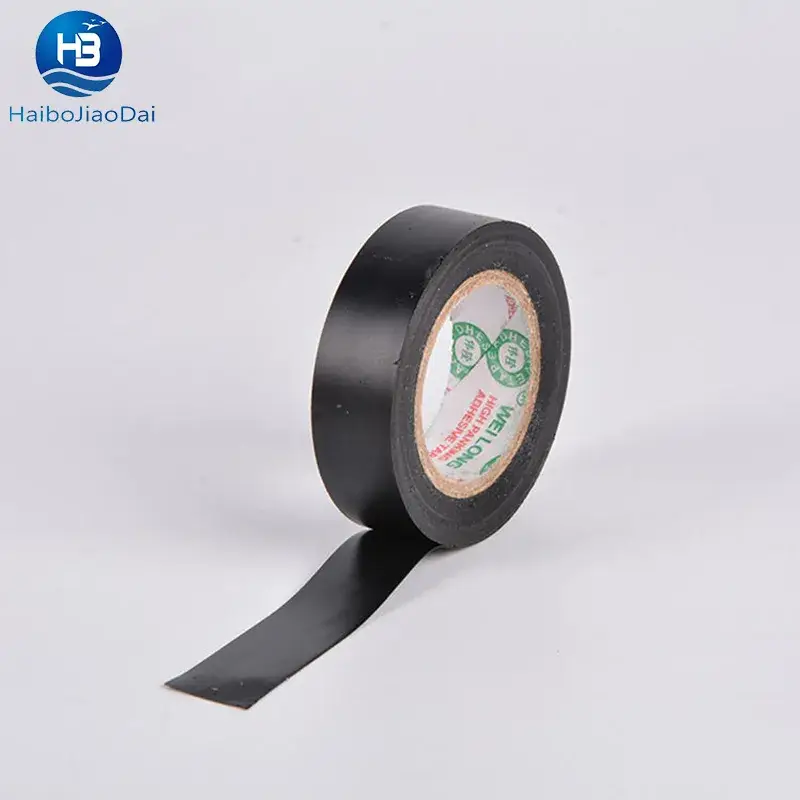 Băng keo điện PVC cách điện 18mm*10m cao áp cao su, màu xanh vàng, dính tốt