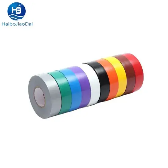 Băng keo điện PVC cách điện 18mm*10m cao áp cao su, màu xanh vàng, dính tốt