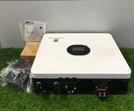 Biến tần Hybrid 6kw Growatt cho hệ thống năng lượng mặt trời Off Grid - Sóng Sin và Tinh Khiết