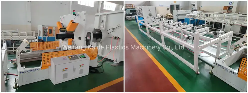 Dây chuyền sản xuất ống áp lực khí từ nhựa HDPE - Máy làm ống PE PP HDPE PPR - Dây chuyền đùn sản xuất mới nhất hình ảnh 17-description
