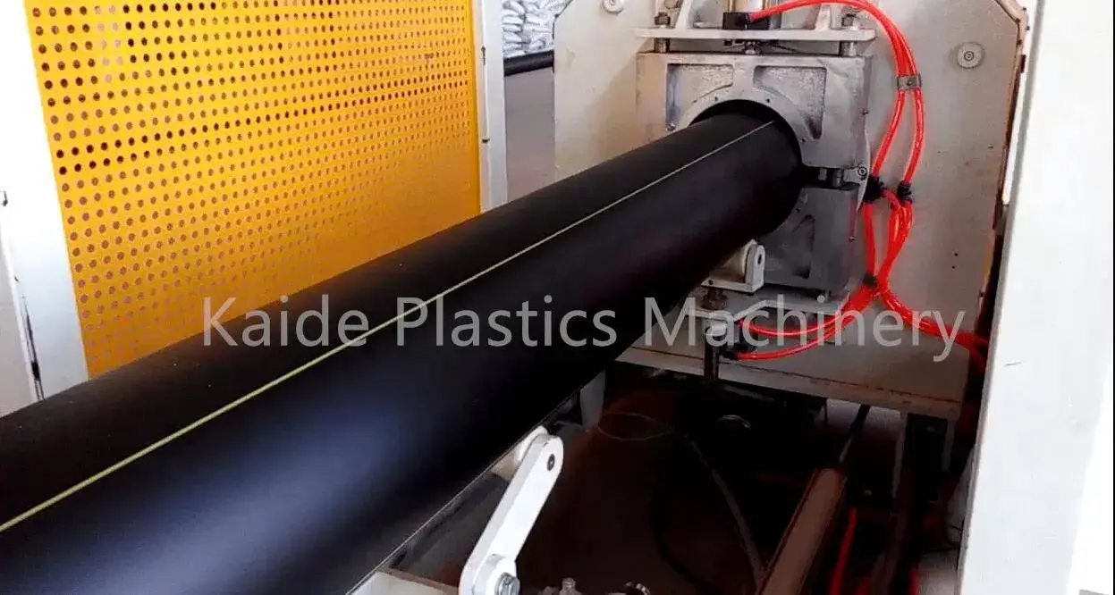 Dây chuyền sản xuất ống áp lực khí từ nhựa HDPE - Máy làm ống PE PP HDPE PPR - Dây chuyền đùn sản xuất mới nhất