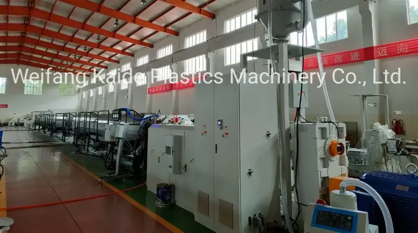Dây chuyền sản xuất ống áp lực khí từ nhựa HDPE - Máy làm ống PE PP HDPE PPR - Dây chuyền đùn sản xuất mới nhất hình ảnh 13-description