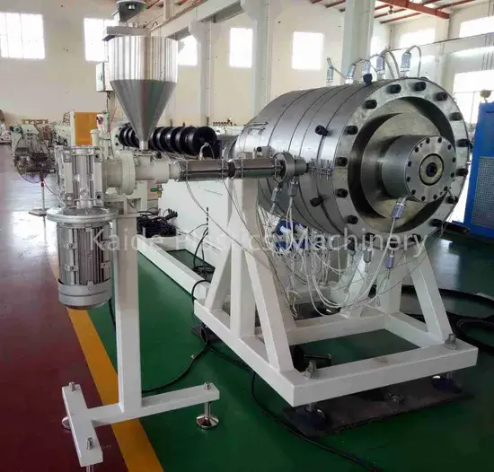 Dây chuyền sản xuất ống áp lực khí từ nhựa HDPE - Máy làm ống PE PP HDPE PPR - Dây chuyền đùn sản xuất mới nhất