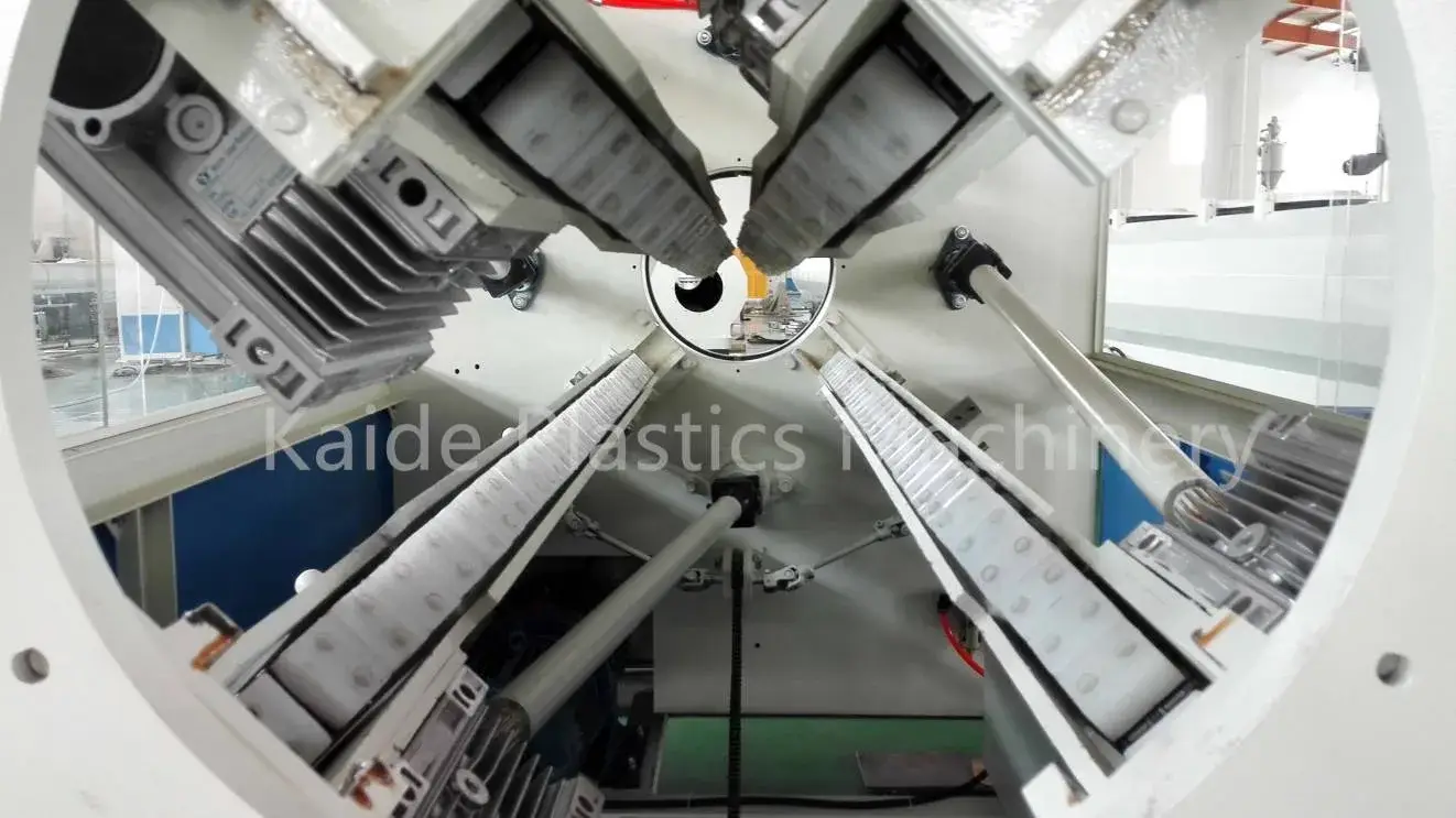 Dây chuyền sản xuất ống áp lực khí từ nhựa HDPE - Máy làm ống PE PP HDPE PPR - Dây chuyền đùn sản xuất mới nhất