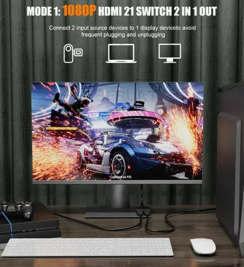 Cáp chia HDMI chất lượng HDTV 1080P mới nhất
