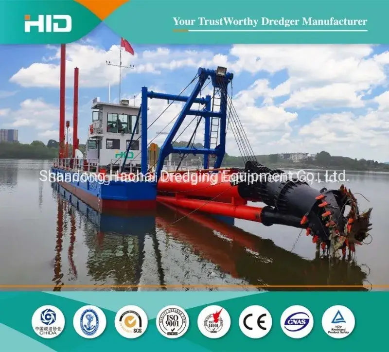 Máy hút cát Dredger HID-CSD-4518 3000m3/H chất lượng đảm bảo hình ảnh 13-description