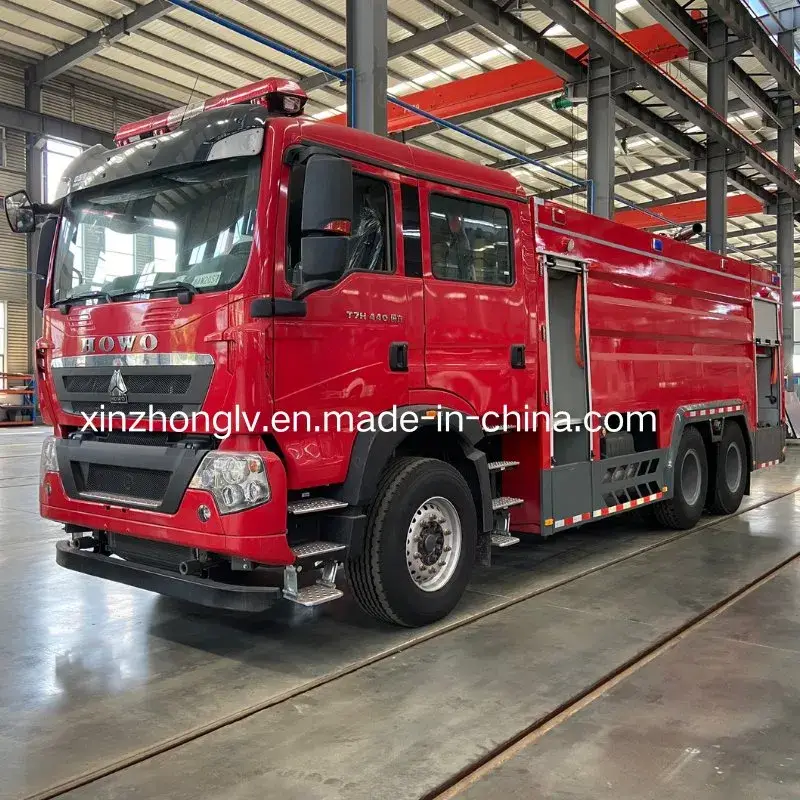 Xe cứu hỏa HOWO 6X4 dung tích 16000 lít, chữa cháy hiệu quả