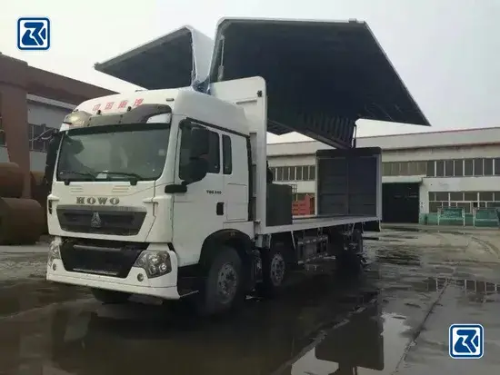 Cánh quạt 8X4 với công suất đa dạng từ 340HP đến 430HP cho 12 xe tải van hình ảnh 1-description