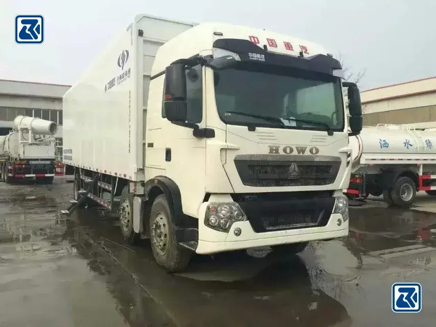 Cánh quạt 8X4 với công suất đa dạng từ 340HP đến 430HP cho 12 xe tải van