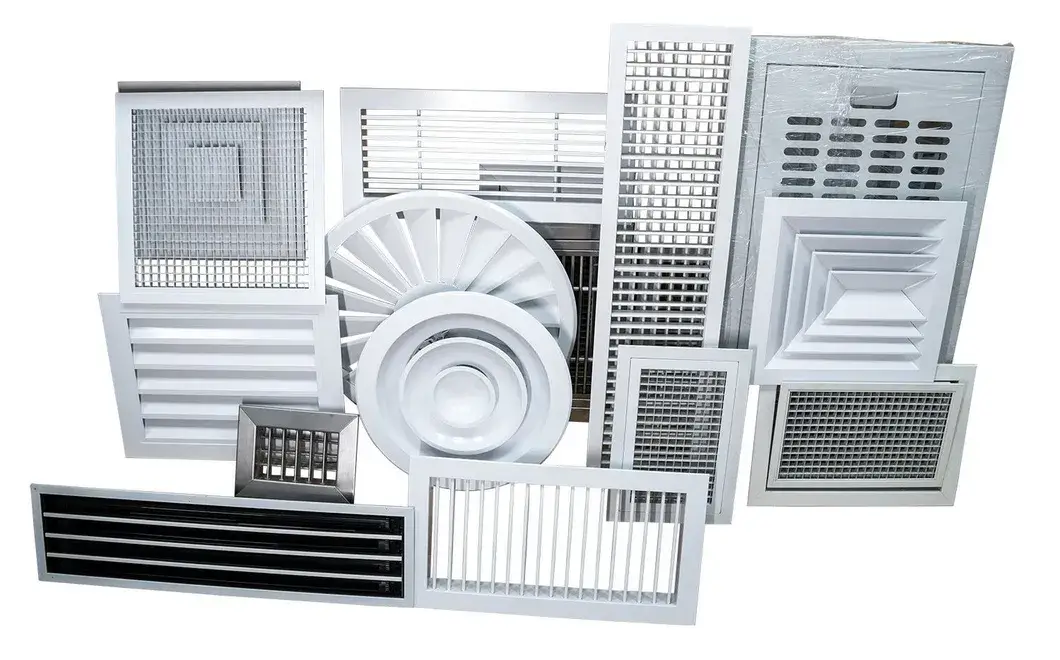 Hệ thống thông gió HVAC với lưới tản nhiệt đơn lỗ, giúp tối ưu hóa luồng không khí hình ảnh 18-description