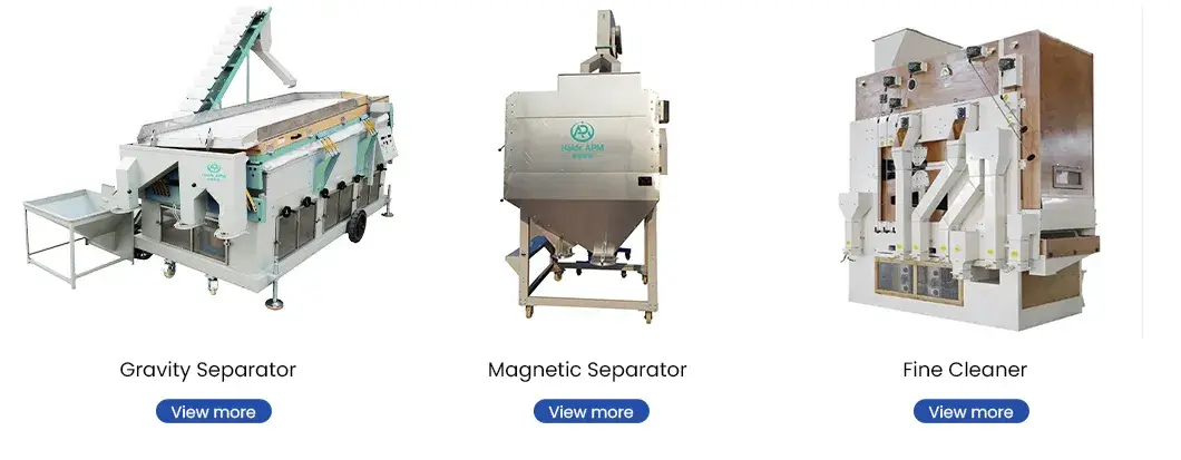 Máy tách đá ngũ cốc Haide Apm Qsc-7 - Thang máy tốc độ siêu thấp cho nguyên liệu đậu hình ảnh 14-description