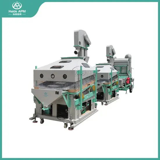 Máy tách đá ngũ cốc Haide Apm Qsc-7 - Thang máy tốc độ siêu thấp cho nguyên liệu đậu