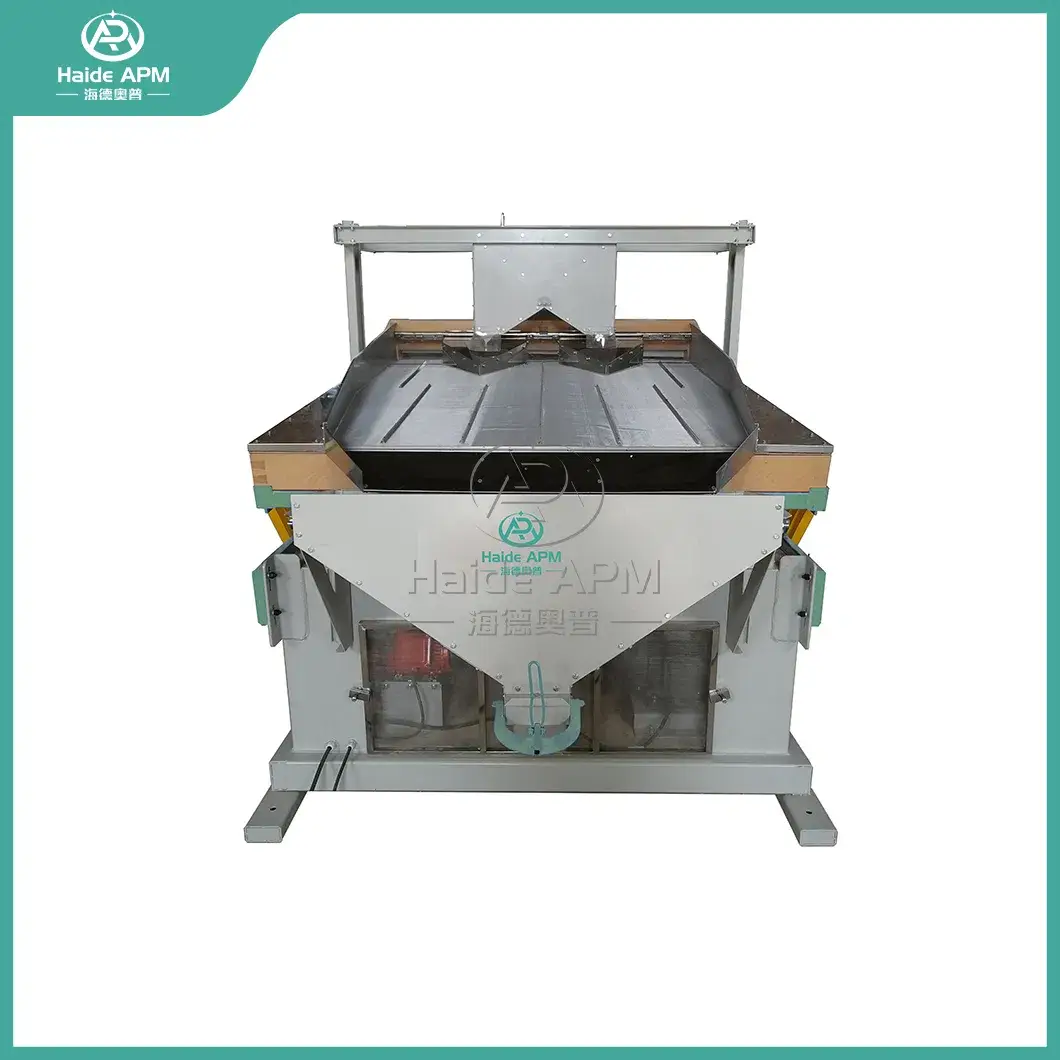 Máy tách đá ngũ cốc Haide Apm Qsc-7 - Thang máy tốc độ siêu thấp cho nguyên liệu đậu
